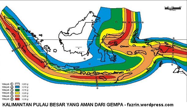 peta gempa Indonesia
